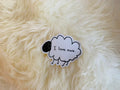 I Love Ewe Sheep Pun Vinyl Sticker - Cute Farm Animal Decal